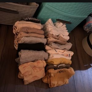 Lot of 27 12-24 Month baby onesies